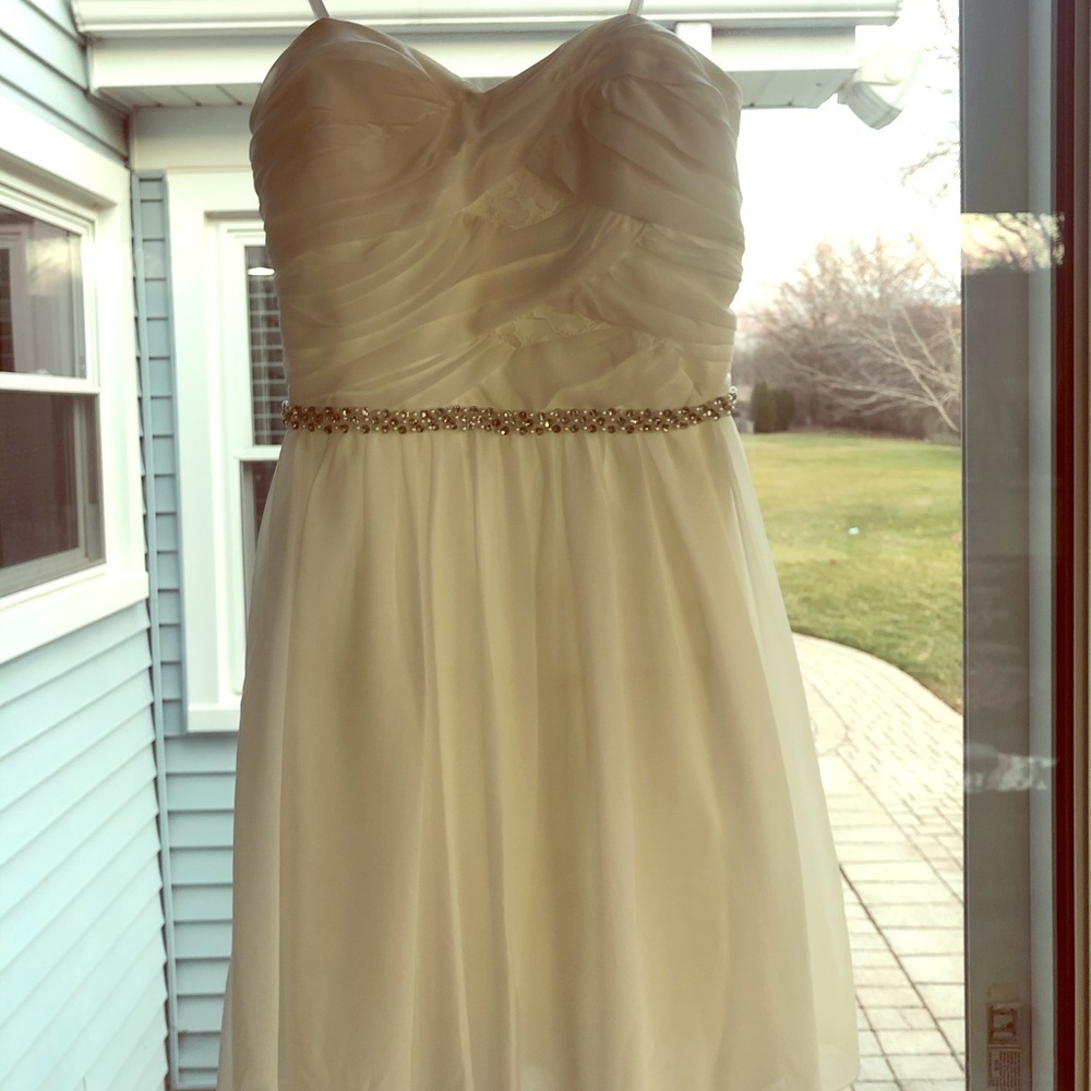 White dress